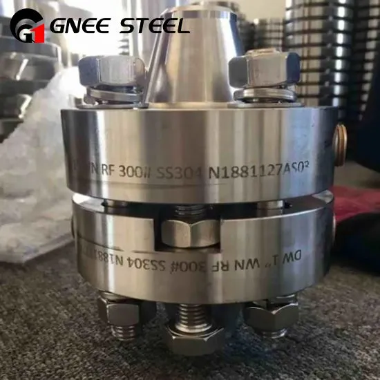 Blendenflansche aus Super-Duplex-Stahl